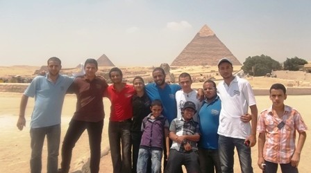 بالصور زيارة بعض ايتام الجمعية لمعالم القاهرة الاثرية